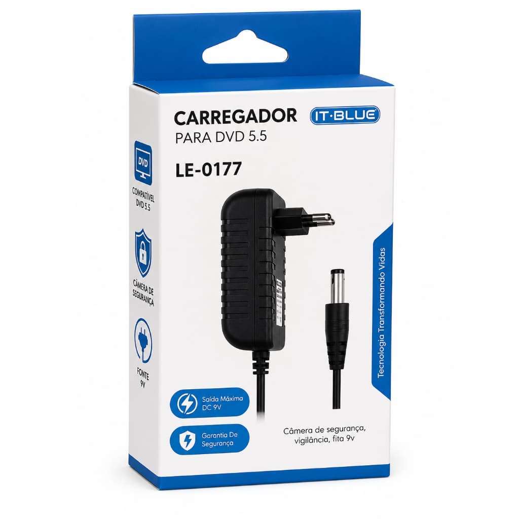 Fonde de carregador ItBlue / 9v-3a