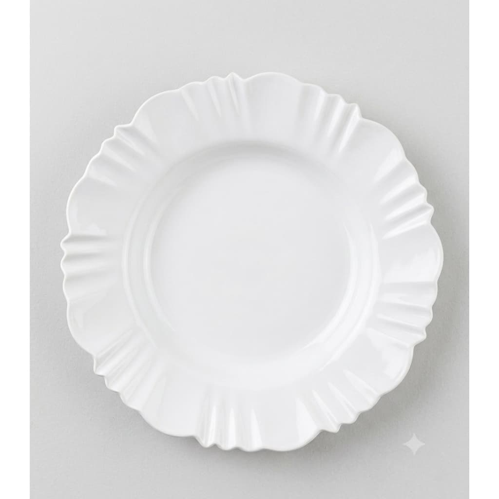 Prato Pétala 1 Litro em Plástico PP Resistente | Prato Fundo para Salada, Frutas, Massas e Refeições