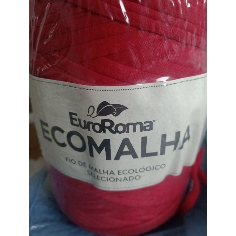 Fio de malha Ecomalha Vermelho 140m