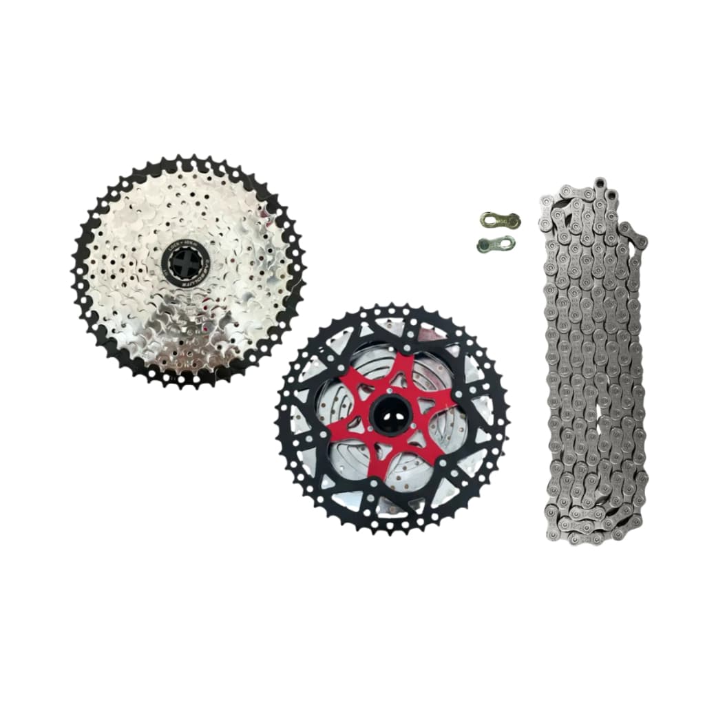 Cassete Bike Absolute  10v 11/46 + Corrente Gti Index