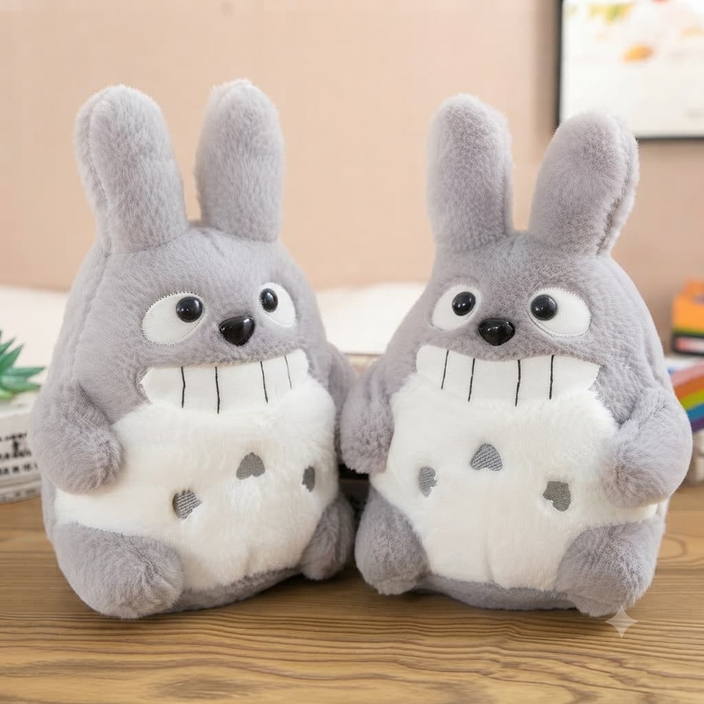 25cm totoro boneca simulação bonito presente travesseiro travesseiro dos desenhos animados anime bonito boneca vale a