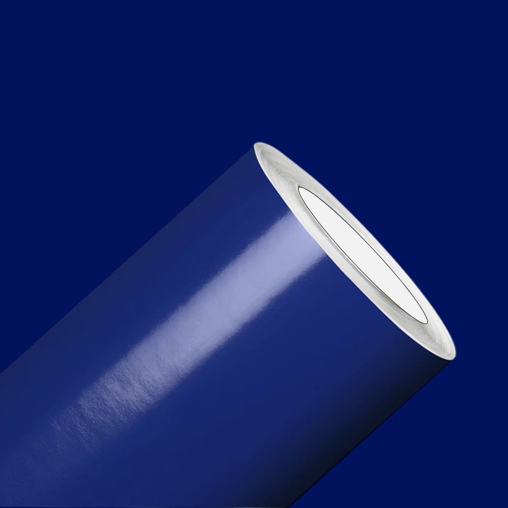 Adesivo Vinil Envelopamento Móveis Lavável  Azul Marinho 1x50