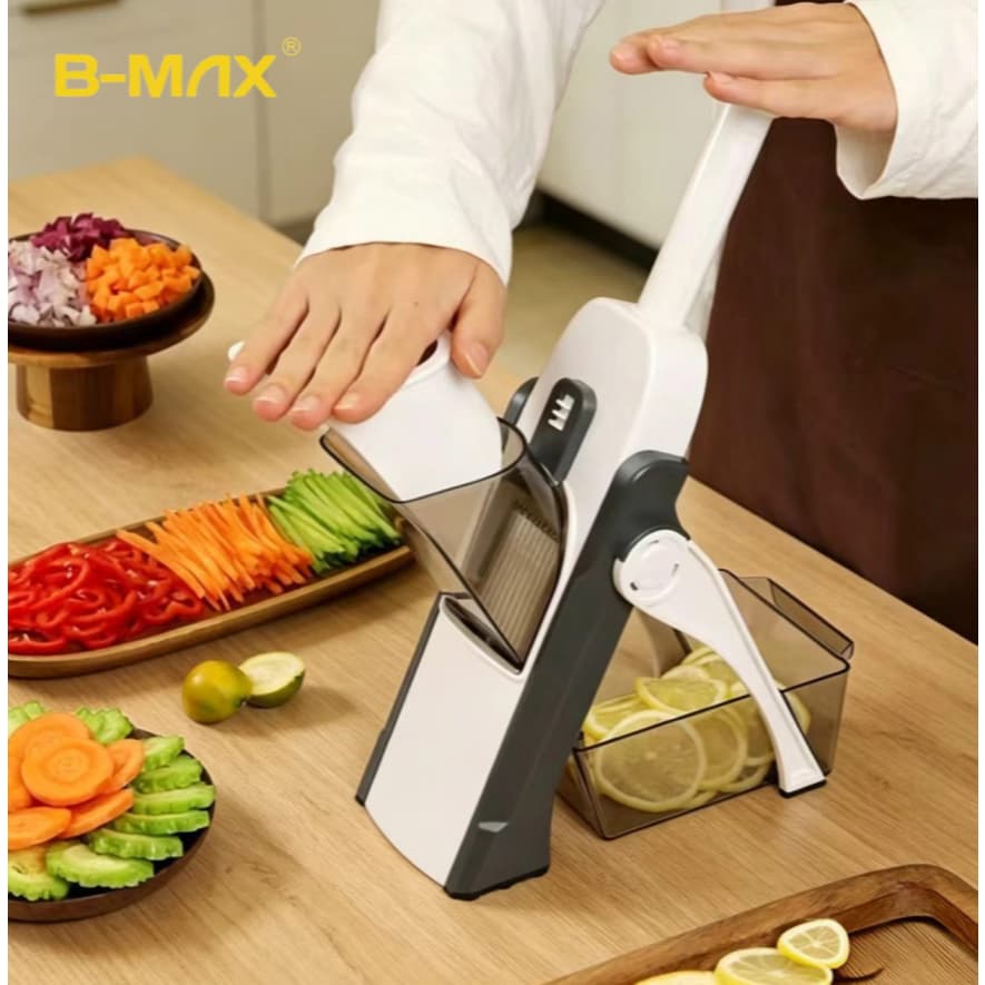 Cortador Multifuncional 5 em 1 para Batata, Legumes e Vegetais – BMAX