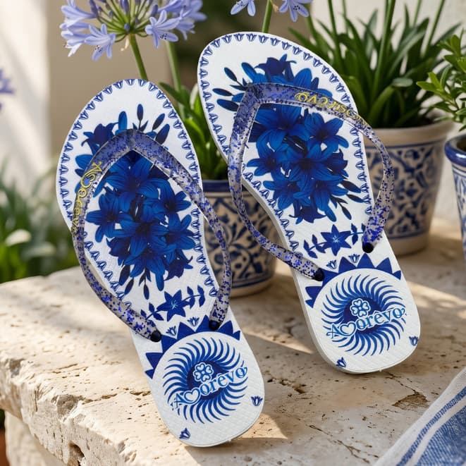 Chinelo Feminino Estampado Amorevo de Alta Qualidade – Conforto, Maciez e Leveza do 33 ao 42