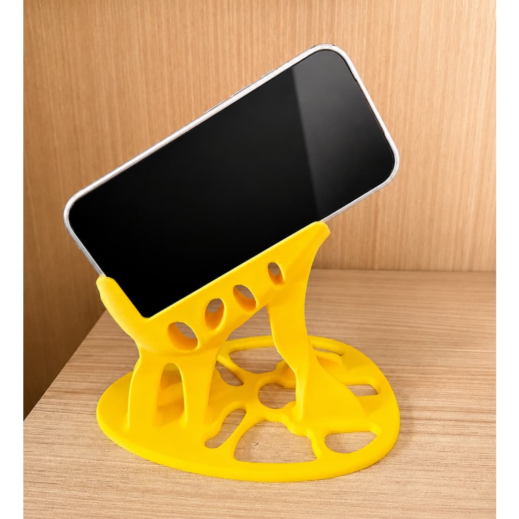 Suporte para Celular deitado para Cama | Base para Assistir Vídeos, Séries e Ler | Suporte Celular Inclinado Decorativo