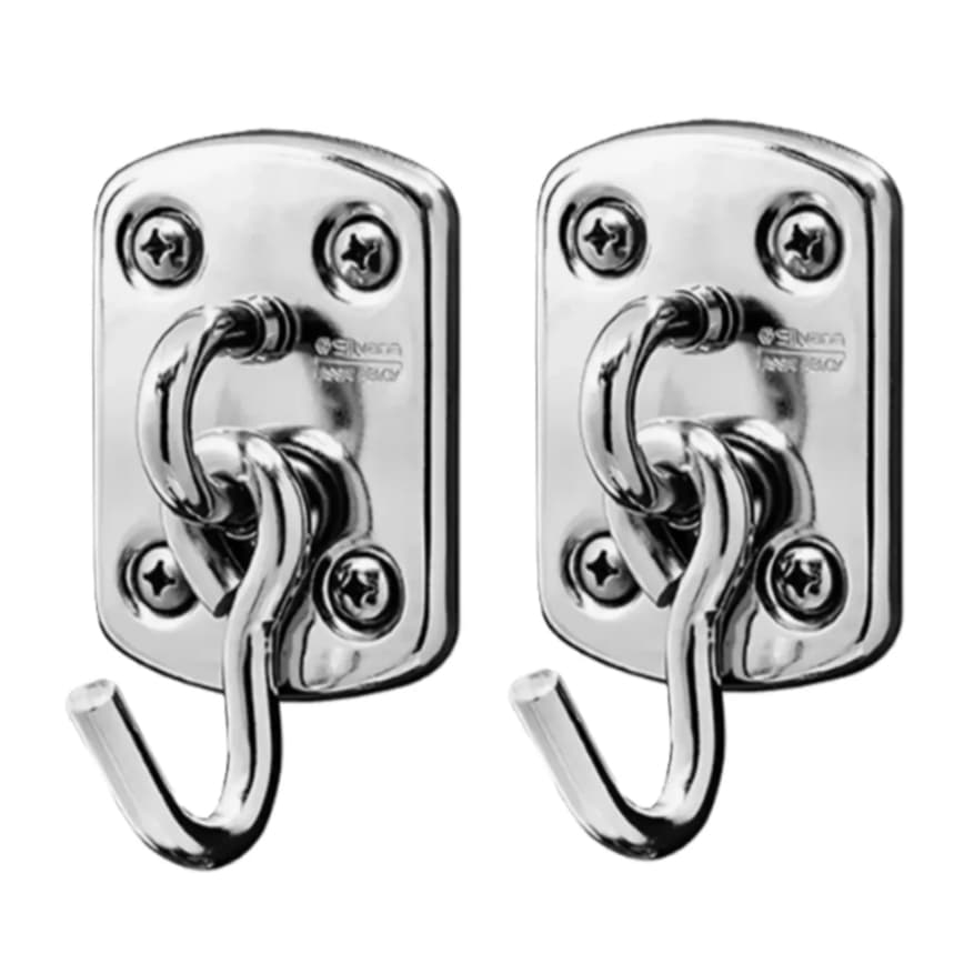 Par Gancho Rede Armador 250 Silvana Assa Abloy 91165 Inox