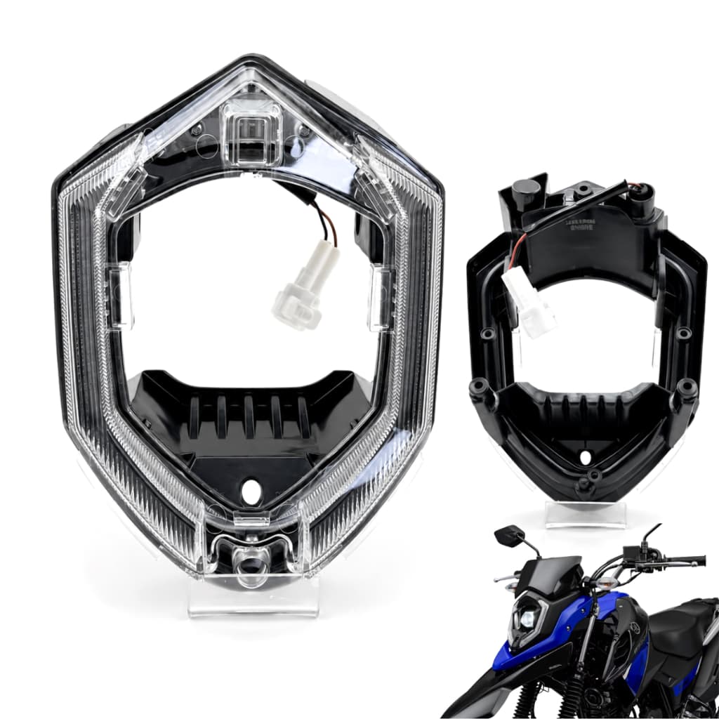 Farol XTZ 150 Crosser Rodagem Diurna 2023 A 2025
