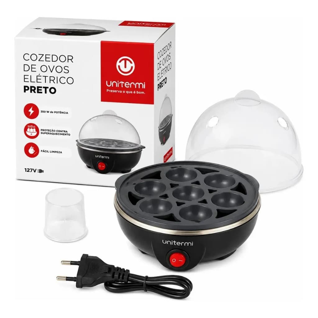 Cozedor De Ovos Elétrico Portátil Cozinha À Vapor