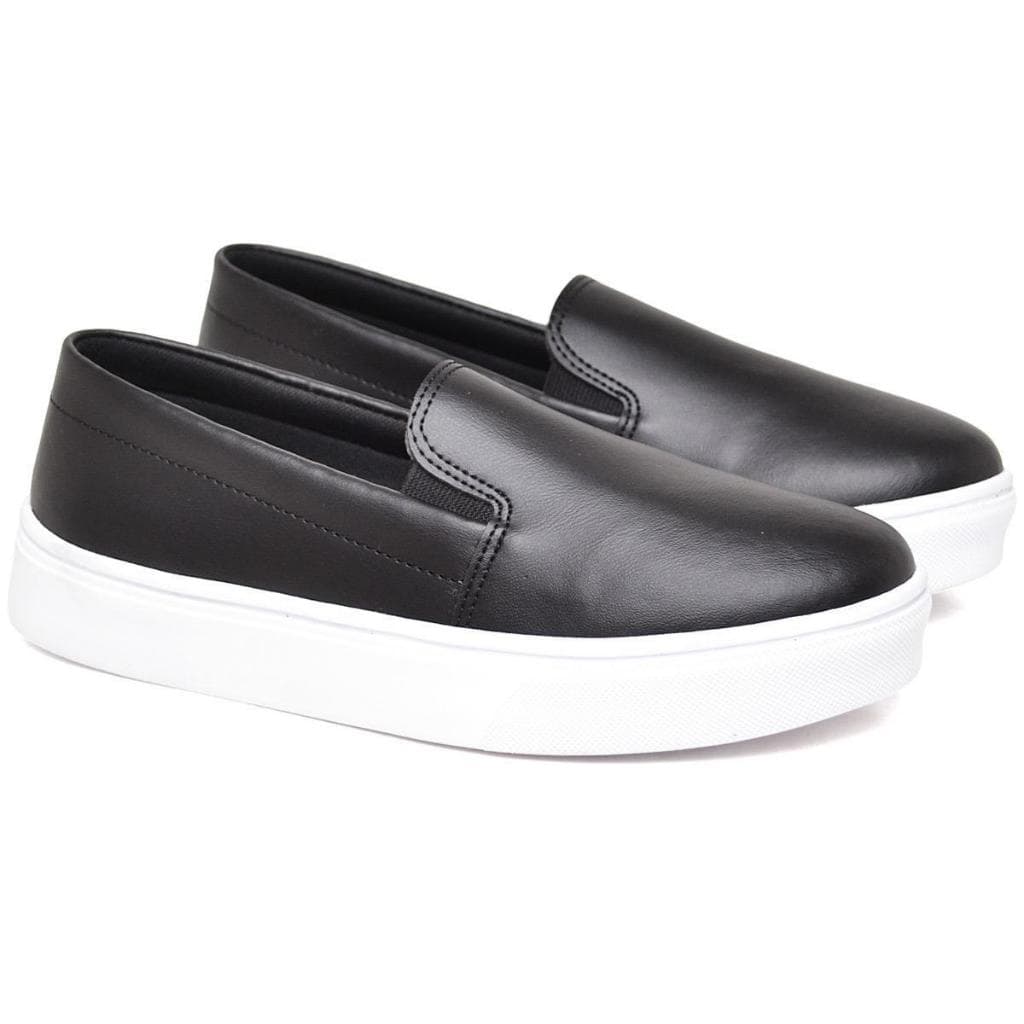 Slip On Tenis Casual Moda Feminina Tênis Feminino Dia a Dia Leve e Confortável Promoção