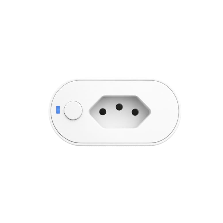 Tomada Inteligente Wi-Fi, Sem HUB, Compatível Alexa e Google, 10A Bivolt 1600W, ELG SHPT400