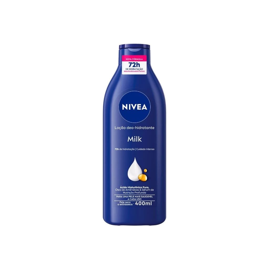 Loção Deo-Hidratante Nivea  Milk Pele Seca a Extrasseca 400ml