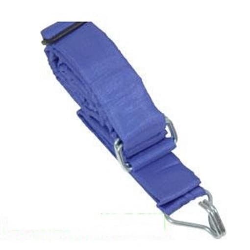 Talabarte 1 Gancho Profissional Para Percussão Surdo Timbal Ajustável - AZUL ROYAL