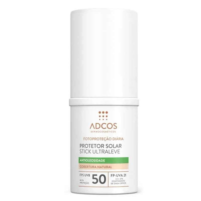 Adcos Protetor Solar Stick Ultraleve FPS50 Cor Peach