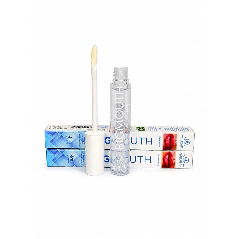 Gloss Labial Big Mouth Lip Plumper 4ml – Efeito Volume e Brilho