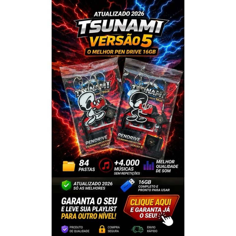 PEN DRIVE TSUNAMI VERSÃO 5