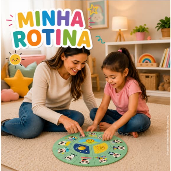 Brinquedo Rotina Infantil  Sequência Lógica Autonomia Autismo TEA  TDAH Educativo Pedagógico 3 Anos