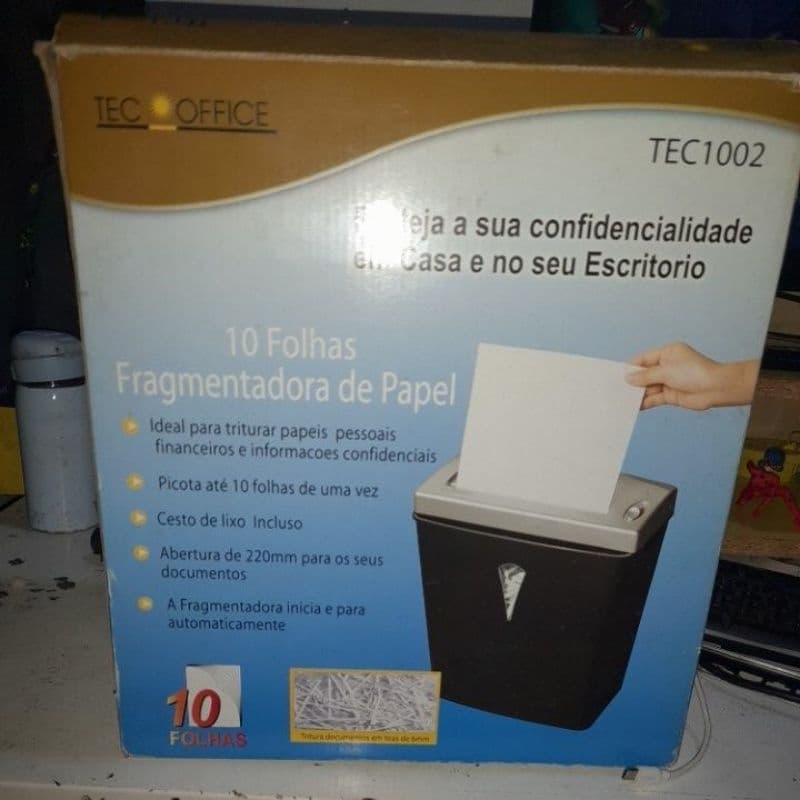Fragmentadora de Papel 220V