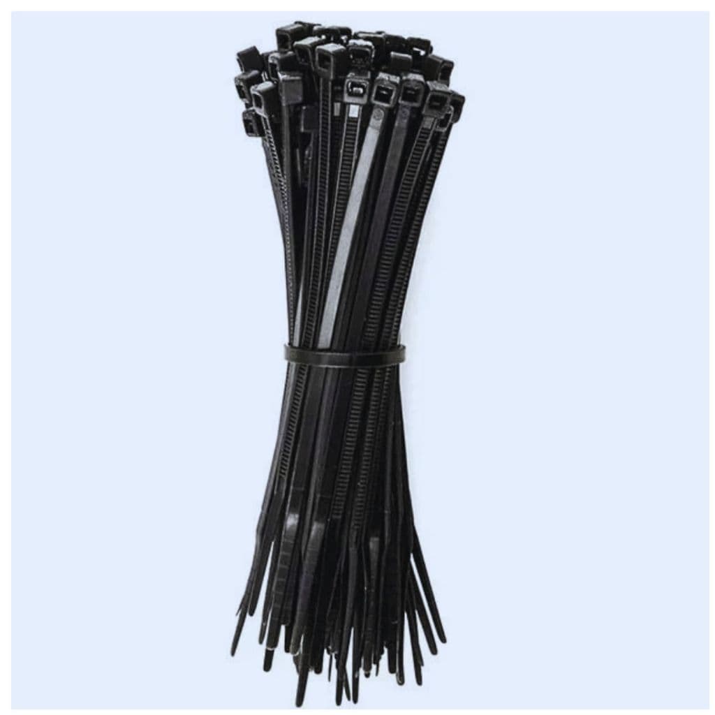 100 Abraçadeiras Nylon Enforca Gato 2.5mm X 150mm ou 2.5mmx100mm  Presilha Abraçadeira Fios Trava Automatica
