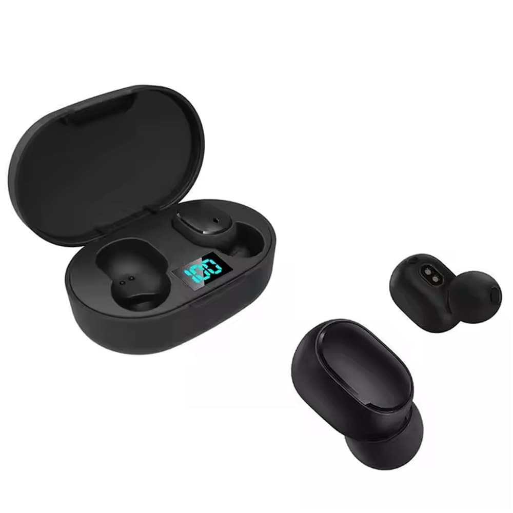 FONE DE OUVIDO BLUETOOTH KAPBOM E6S – Compacto, Potente e com Display Digital
