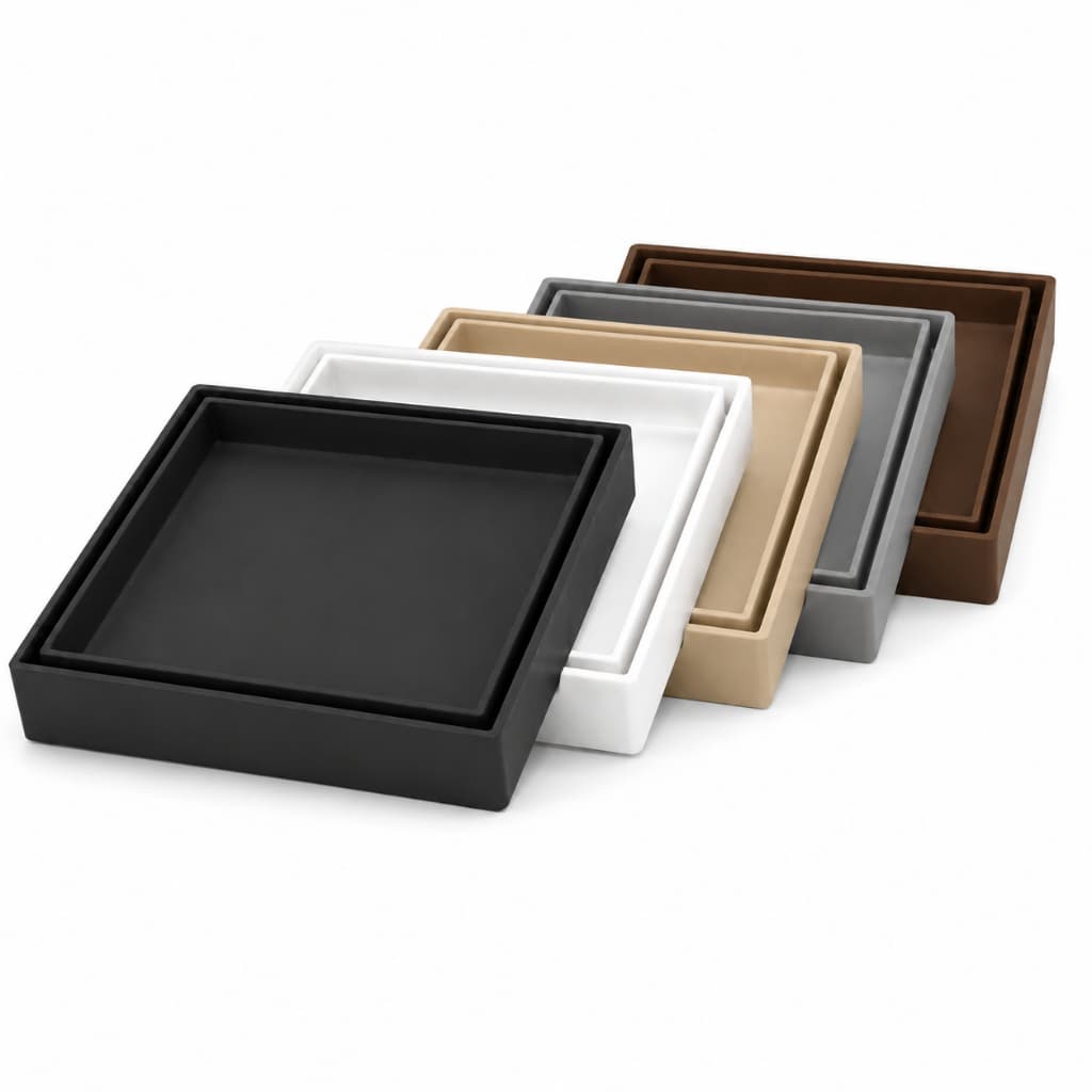 Ralo Oculto Invisível 10x10 Para Banheiro Piso Porcelanato