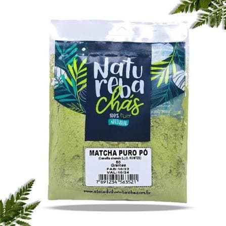 Matcha em PÓ Puro 50g Natureba