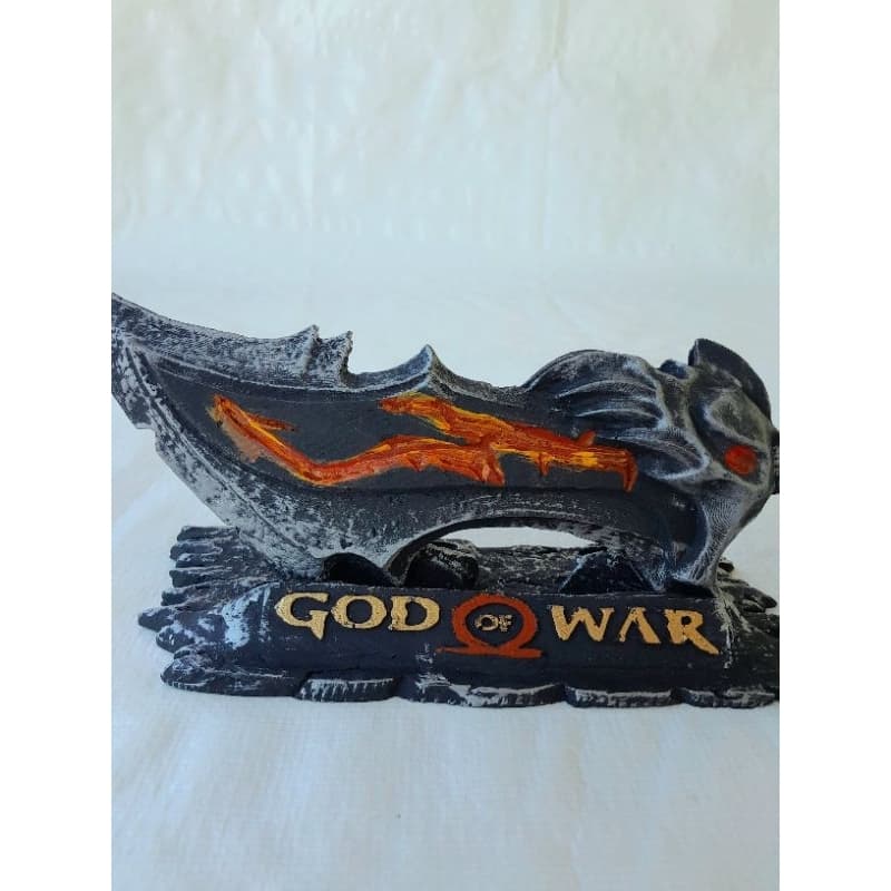 Blade Of Chaos God Of War Kratos Ragnarok Lâminas Do Caos Black