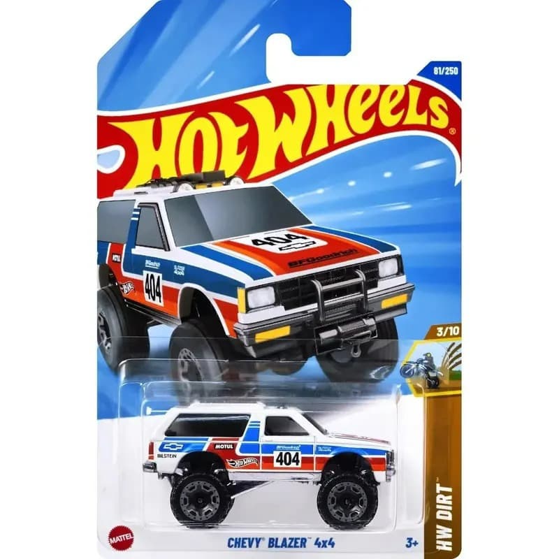 Carrinho Hot Wheels Chevy Blazer 4x4 - HYX25