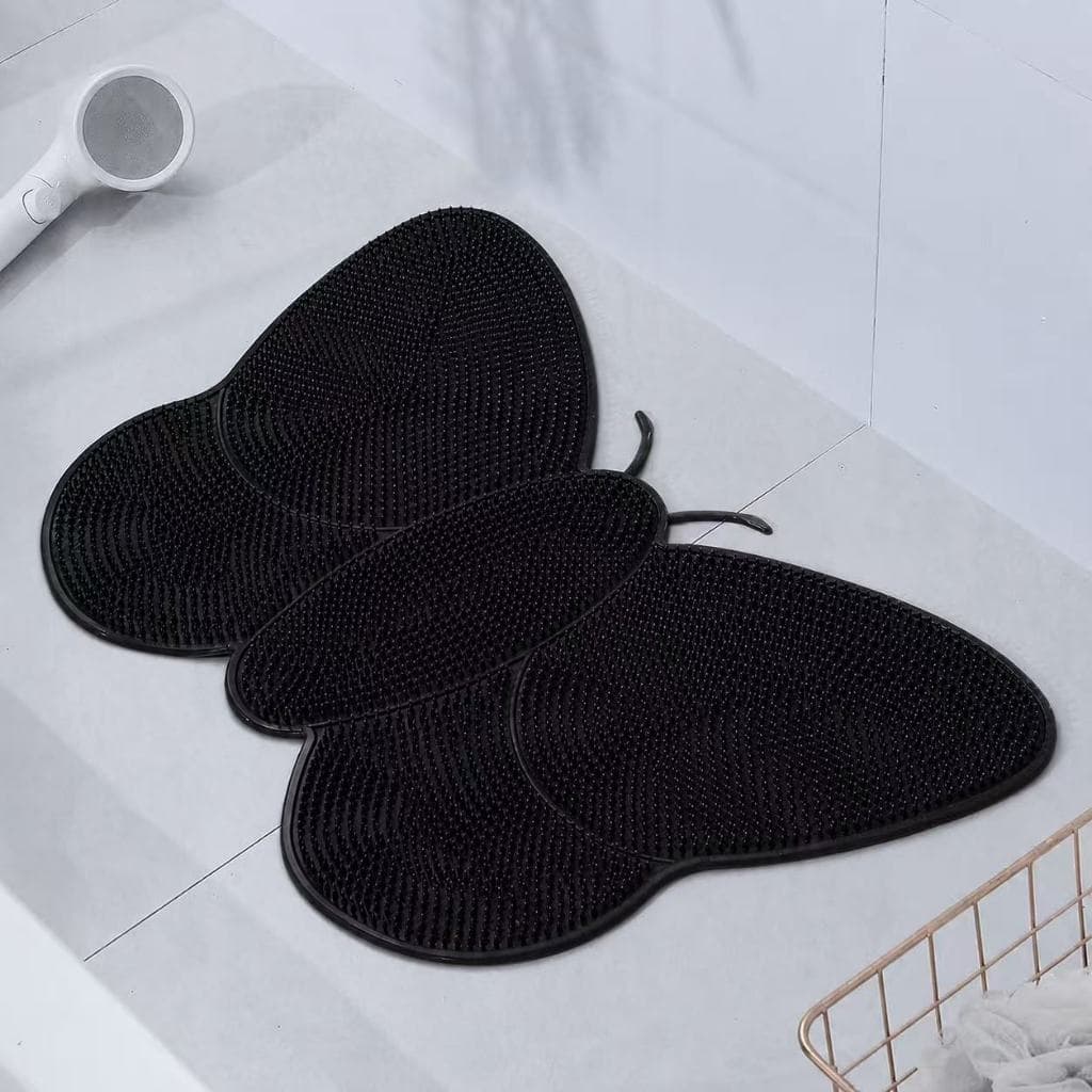 Tapete Box Silicone Banheiro Ventosa Massageador Limpeza De Pés ANTIDERRAPANTE