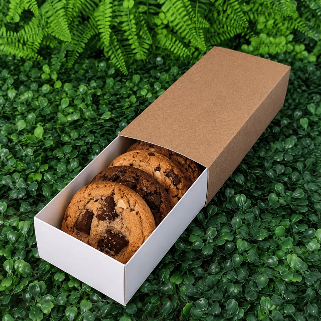 Embalagem Caixa Gaveta Cookies Multiuso (25x10x5,5cm)