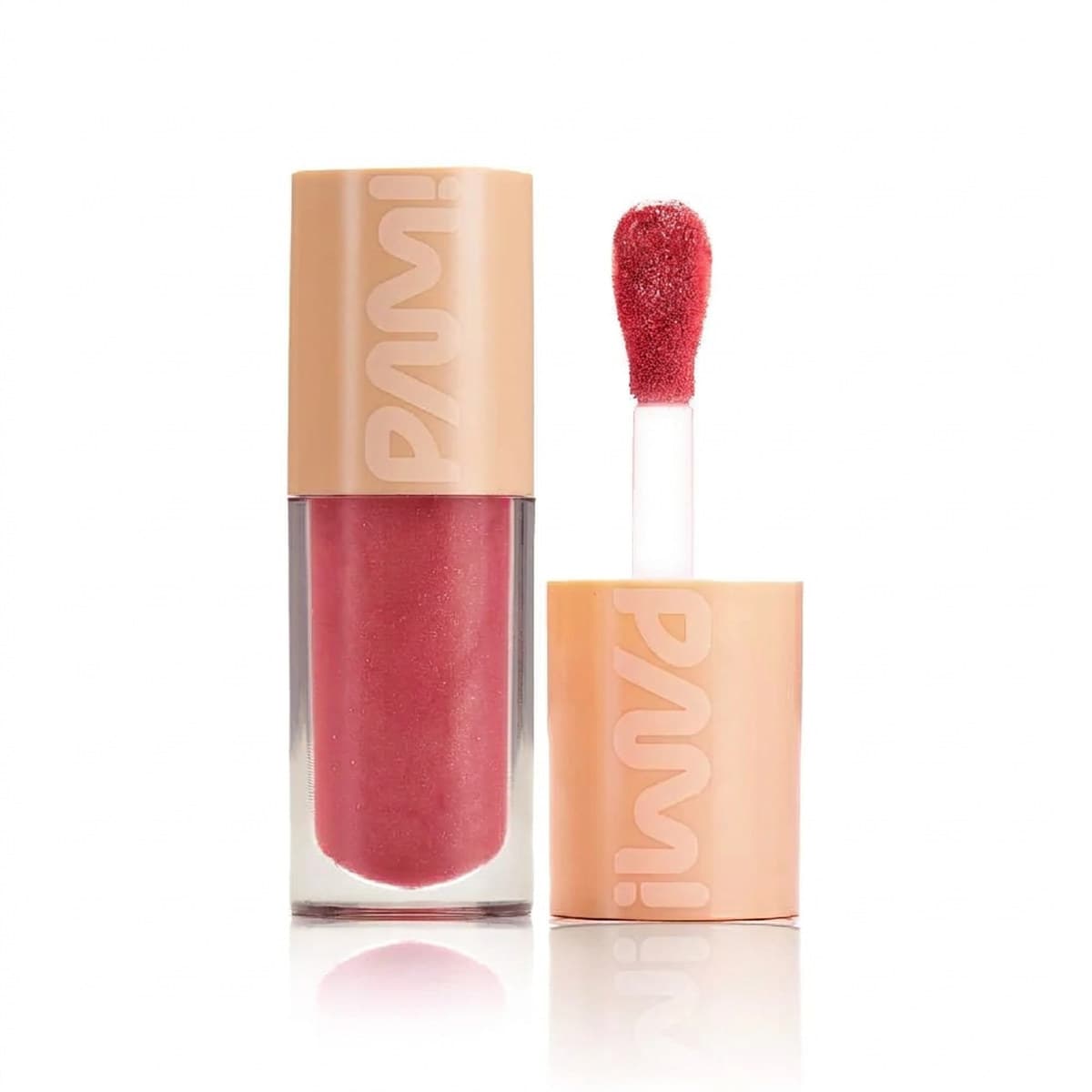 Gloss Labial Ultra Vinílico Pam By Pamella Cor Las Vegas Maquiagem Lábios Brilho Espelhado Longa