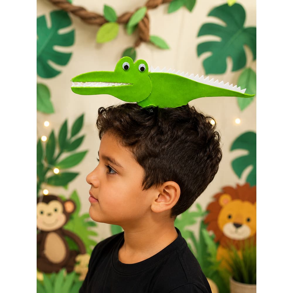 Kit Cabelo Maluco Acessórios  Festa Criança Bichos Escola