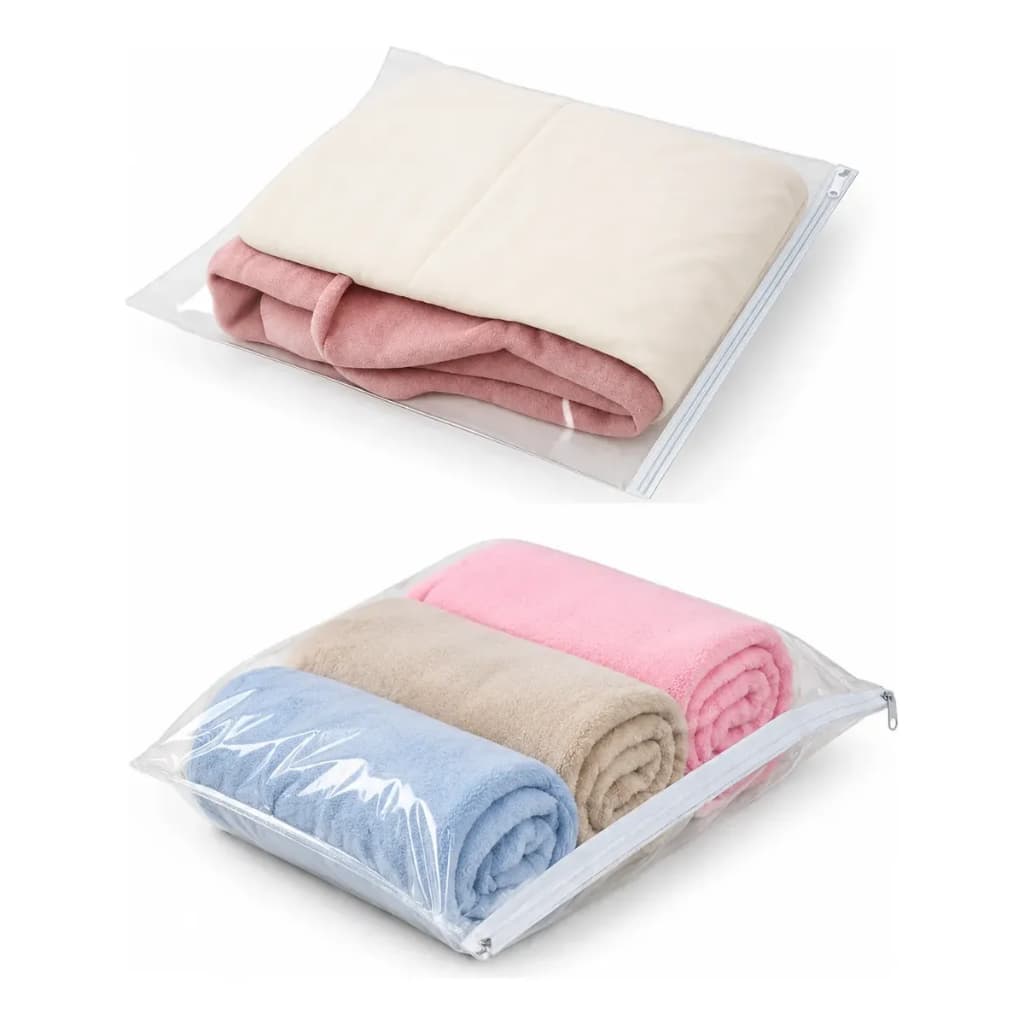 Organizador Multiuso Saco/Embalagem Para Bagagens e Guarda Roupas 45x40
