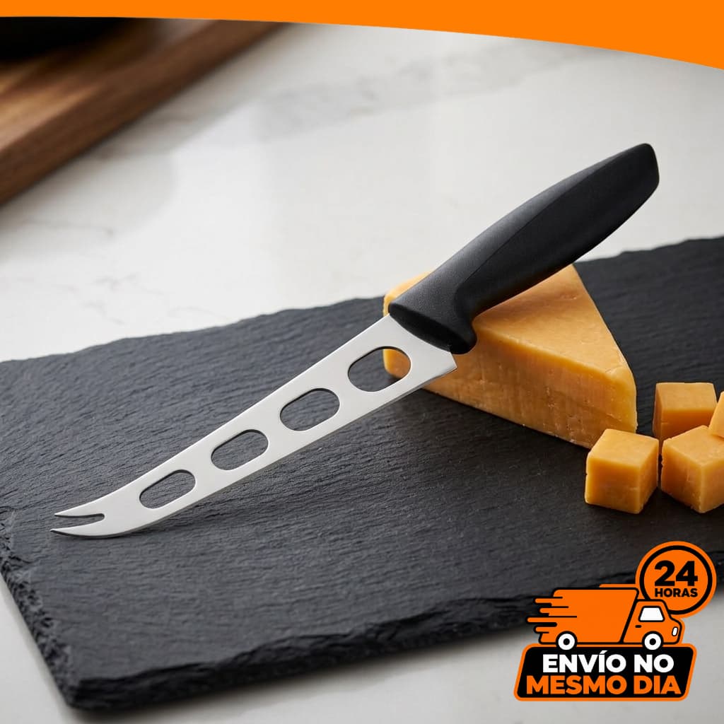 Faca Para Queijo Cortador De Manteiga Fatiador Serrilhado Em Aço Inox
