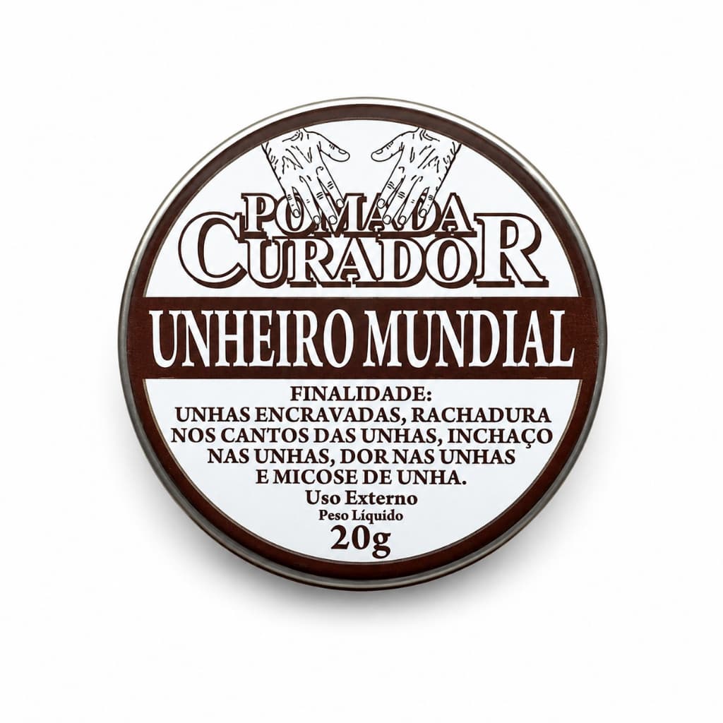 6 UN Pomada Curador Unheira Mundial - 20g
