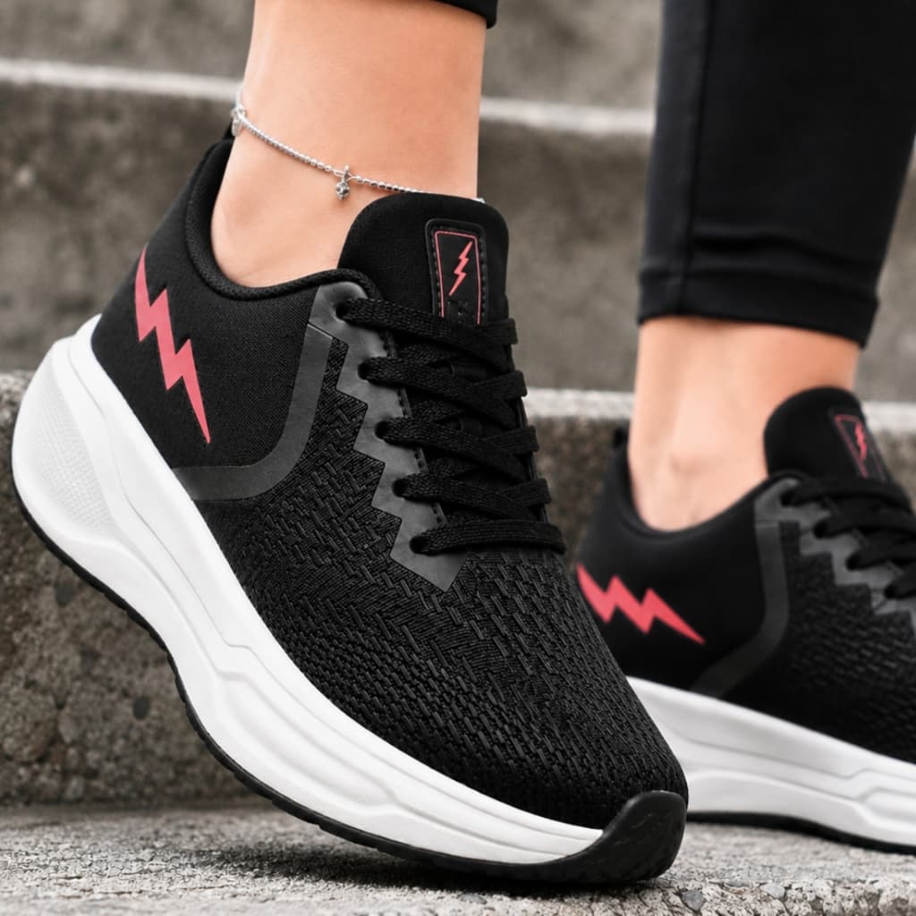 Tênis Esportivo Feminino para Corrida, Treino e Academia Leve e Confortável