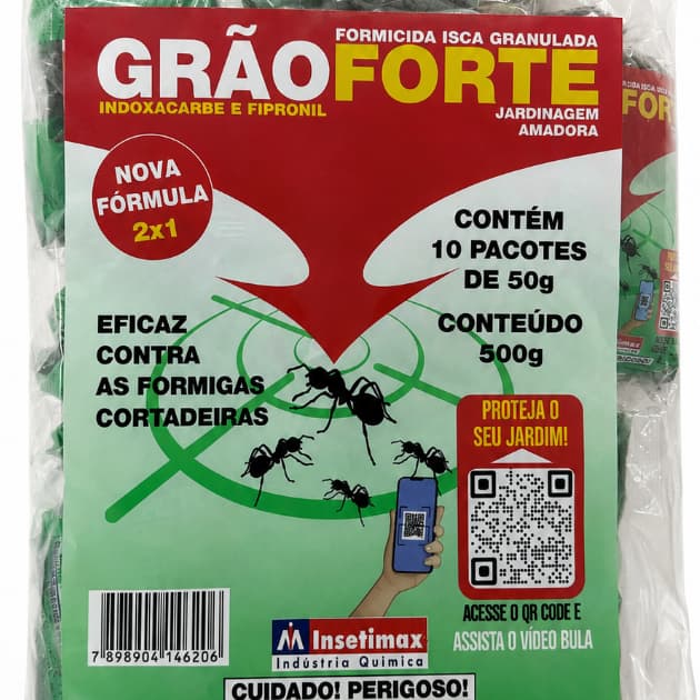 Mata Formigas Cortadeira E A Colônia Isca Granulada 500g
