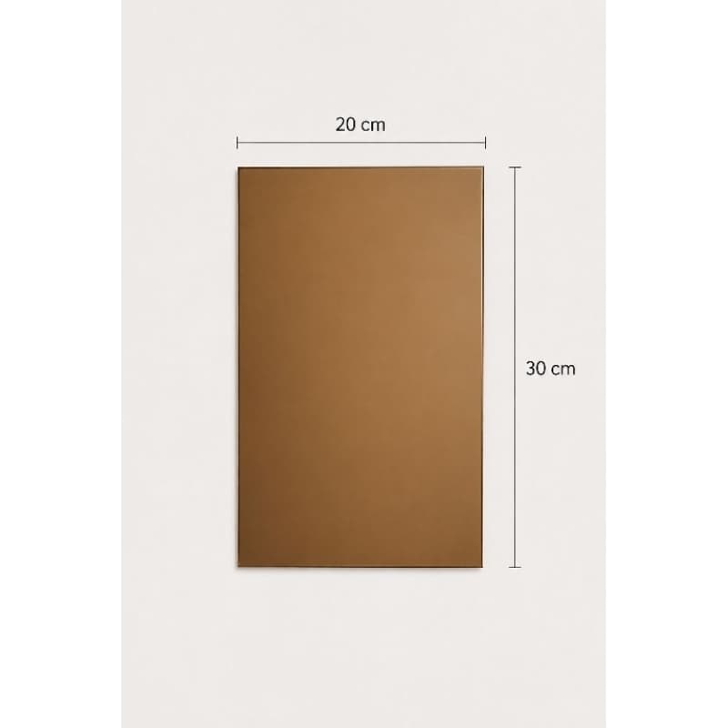 ESPELHO BRONZE 4MM LAPIDADO
