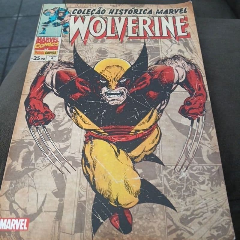 Coleção histórica Marvel Wolverine Volume 4 (HQ)