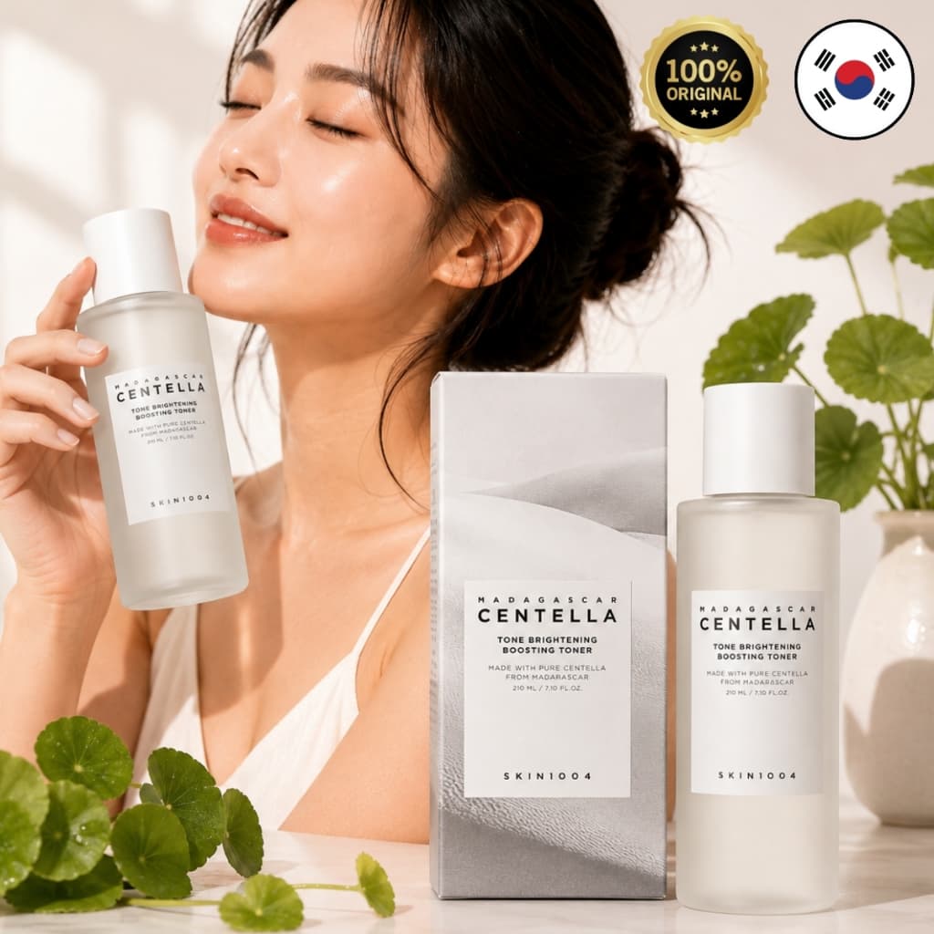SKIN1004 Madagascar Centella Tone Brightening Boosting Toner 210ml Tonico Facial Coreano Original