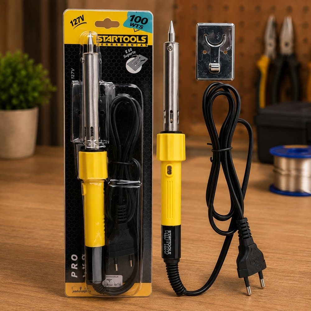 Ferro De Solda 100W 220V Profissional Eletrônica