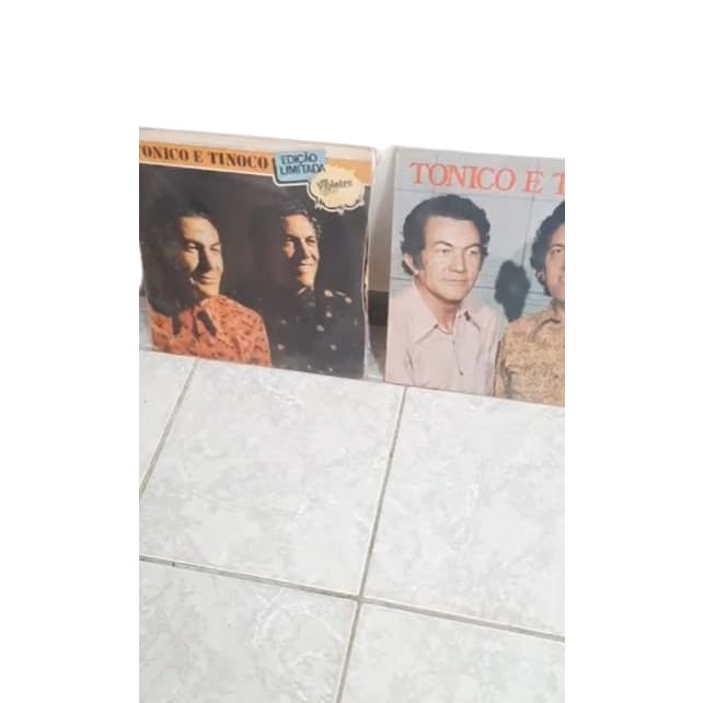 Discos de vinil Tonico e Tinoco 31 exemplares (usado)