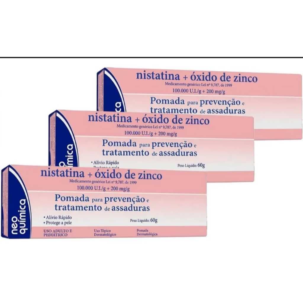 Pomada para Assaduras com Óxido de Zinco 60g - Protege e Hidrata a Pele