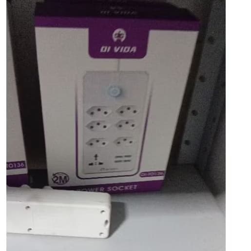 Extensão Régua Elétrica 7 Tomadas