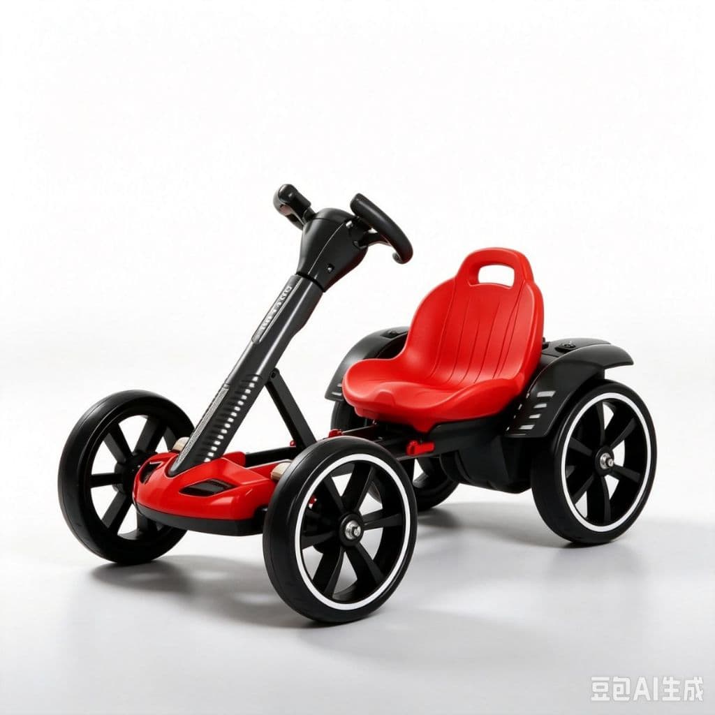 Carro Mini Kart Elétrico Infantil Esportivo Até 35-kg 8km/h