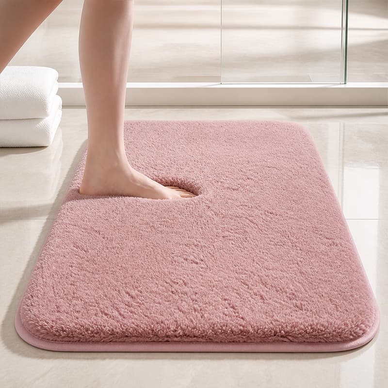 Tapete Soft Macio Antiderrapante Banheiro Sala e Quarto Super Absorvente