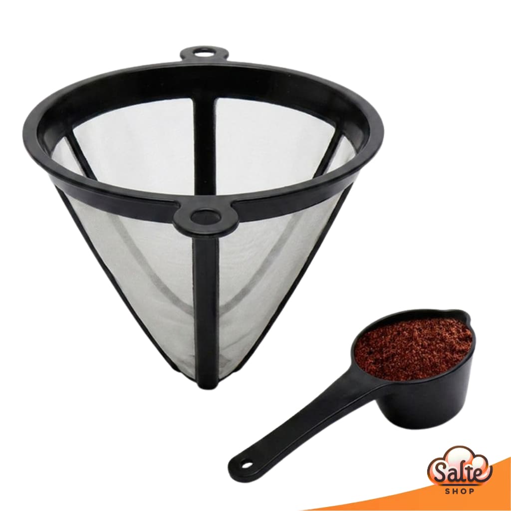 Filtro Café Permanente Coador Reutilizável Universal 102 103 Cafeteira Elétrica Refil