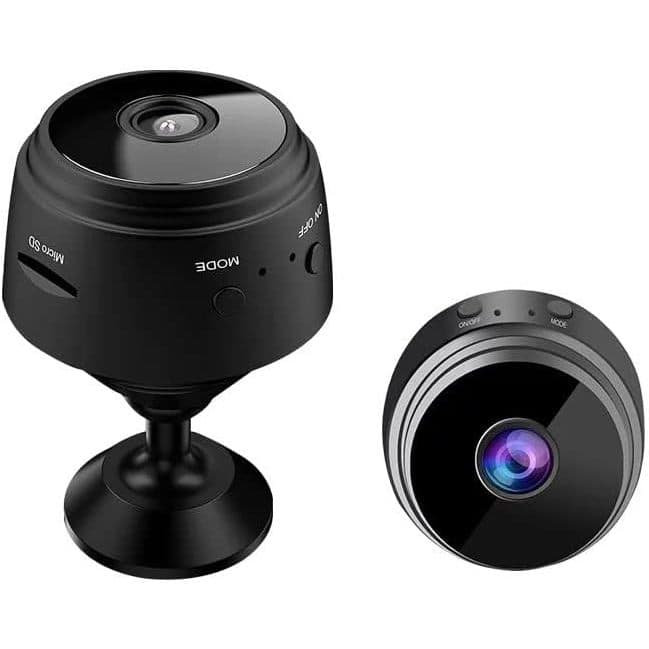 Mini Camera Espia A9 Wifi Com Sensor E Visao Noturna