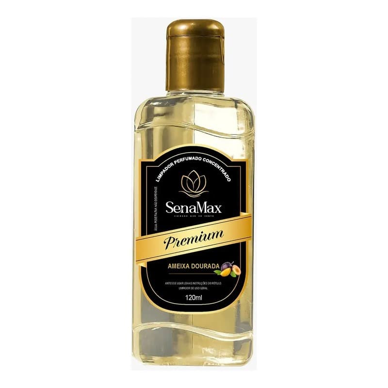 Limpador Perfumado Concentrado SenaMax Premium Ameixa Dourada 120ml Perfume para Casa