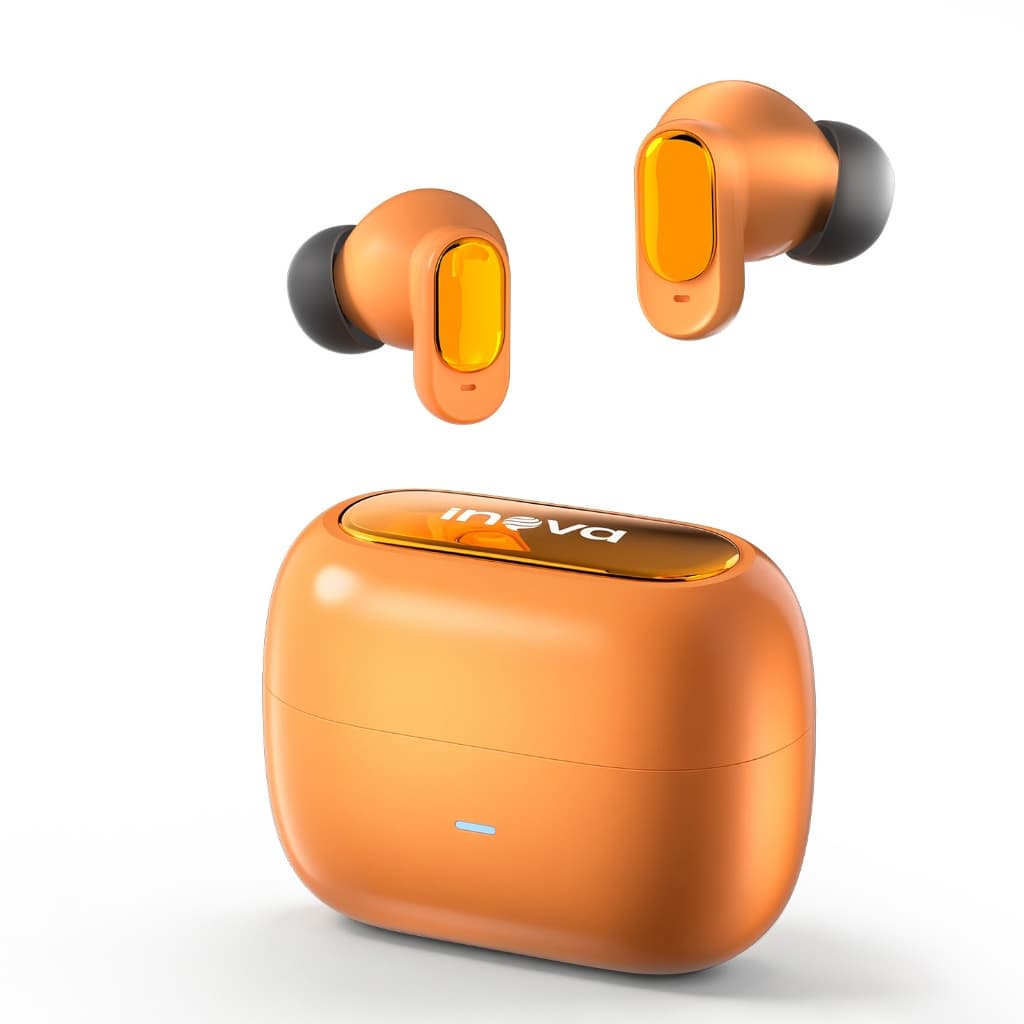 INOVA Fone de Ouvido Bluetooth Sem Fio Longa Duração de Bateria À Prova d’Água Microfone Alta Fidelidade iPhone/Android