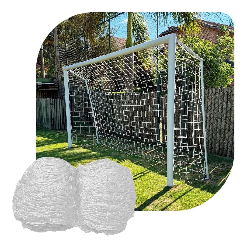 Par Rede P/ Trave Gol Futebol Society Suiço